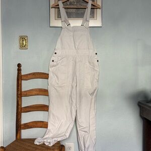 Vintage White Overalls